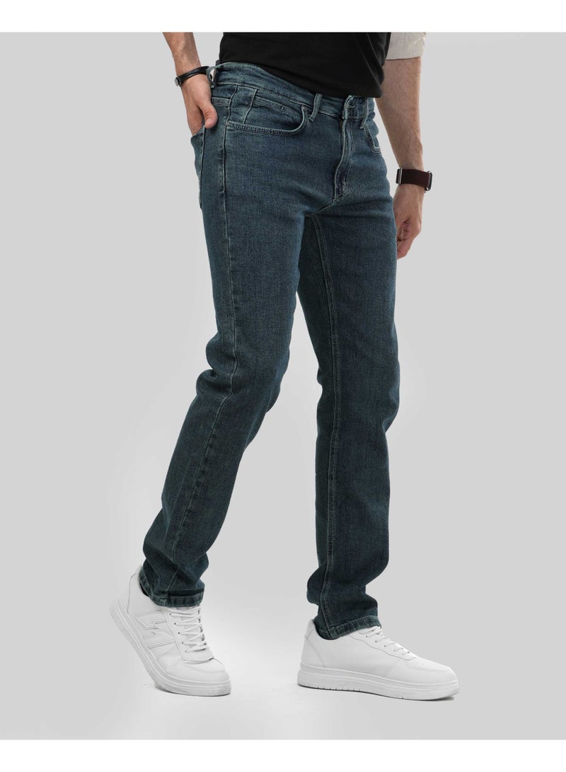 دوت جينز رجالي سليم مريح – استخدام يومي - Image 2